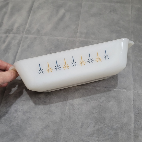 Vintage FIre King Candle Glow Dish - Picture 3 of 8